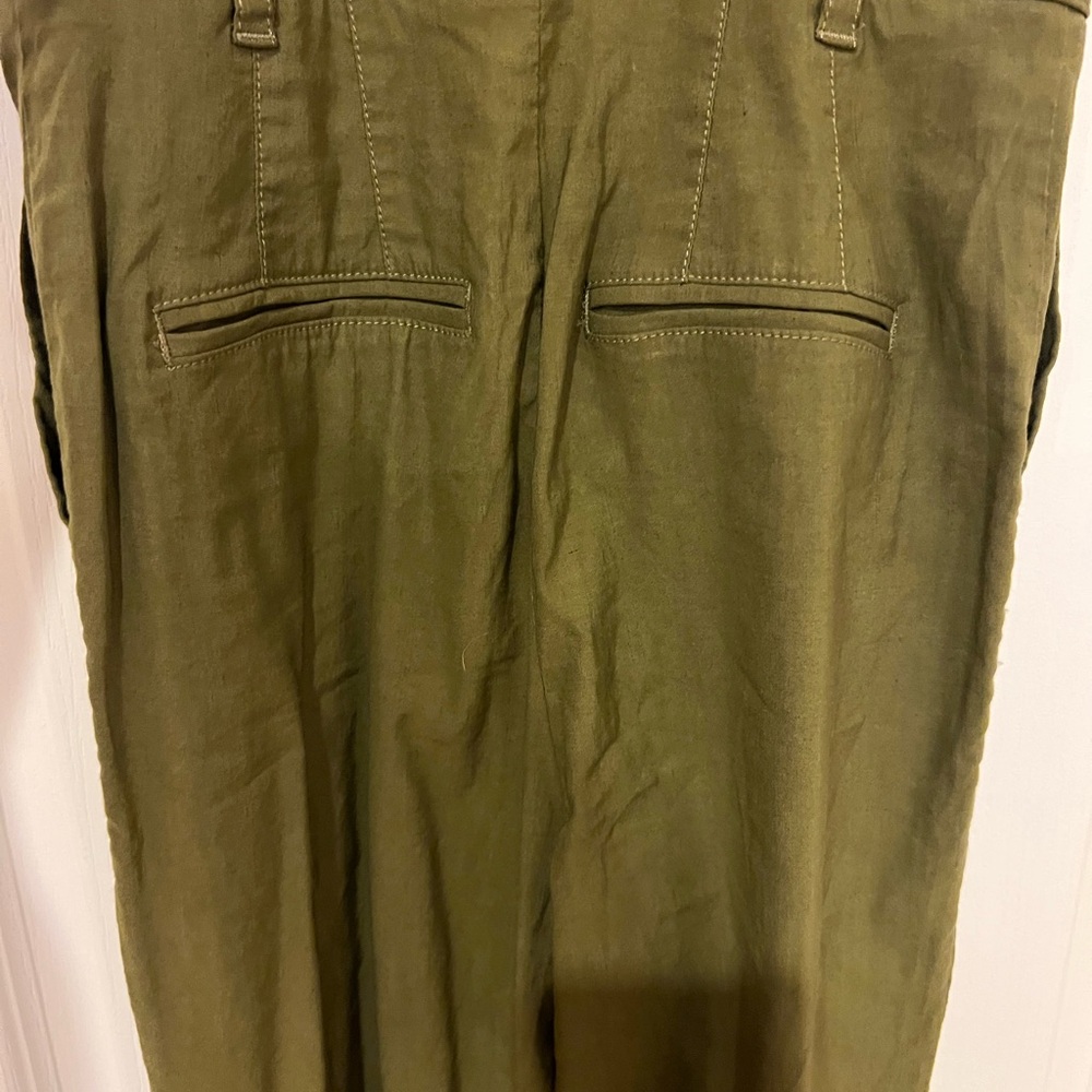 NWT Anthropologie The Naomi Workwear Jumpsuit by Maeve Olive Sz 2 - Picture 8 of 8